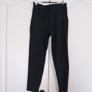 Hollister Men's Black Joggers With Pockets Plus One Zip Up Pocket